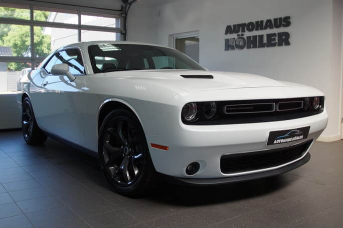 Dodge Challenger white-Potsdam2