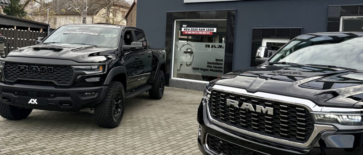 “Europapremiere” des 2025 RAM 1500 RHO