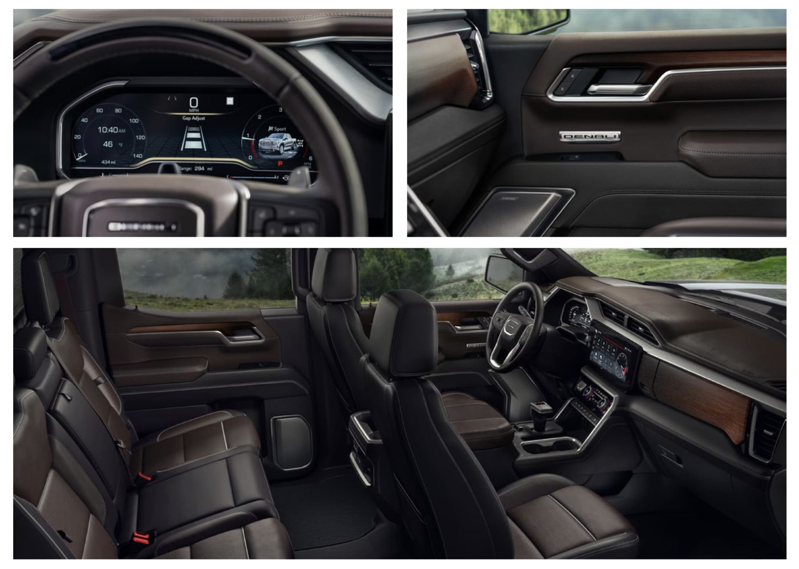Innenansicht des 2025 GMC Sierra Denali